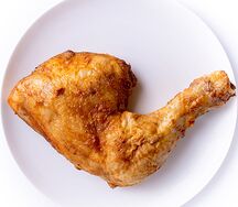 Куриные окорочка запечённые
