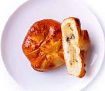 Пирожок с картошкой и грибами