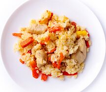 Плов с курицей