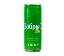 Добрый лимонад Лимон-лайм S