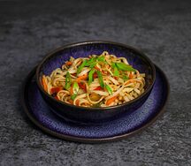 Лапша удон с овощами