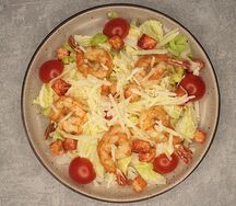 Цезарь с креветками