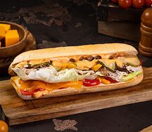 Сэндвич с индейкой BBQ