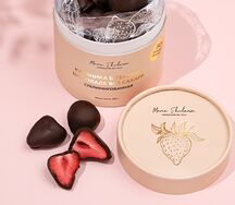 Сублимированная клубника в темном шоколаде без сахара М