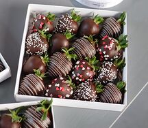 Клубника в шоколаде Темная ночь M