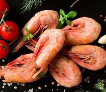 Креветки крупные магаданские