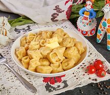 Пельмени с лососем