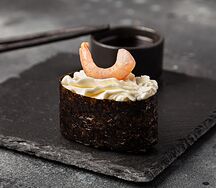 Гункан Креветка в сливках