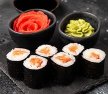 Мини-ролл Лосось