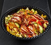 Салат с угрем