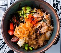 Поке с курицей