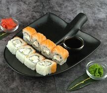 Филадельфия с креветками