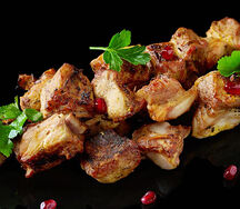 Шашлык из телячьих рёбер