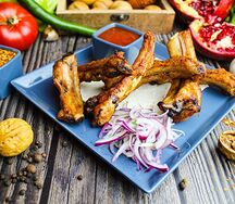 Шашлык из свиных ребрышек