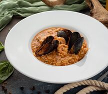 Ризотто Морской коктейль