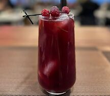 Лимонад Черная смородина с мятой