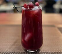 Лимонад Черная смородина с мятой