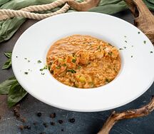 Ризотто Цукини с креветками