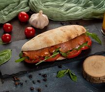 Панини Копченая семга