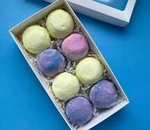 Набор моти Ежевичный космос, жасмин-лимон-личи, S