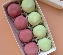 Сет моти Сливовый пирог, яблоко-ваниль-мята, S