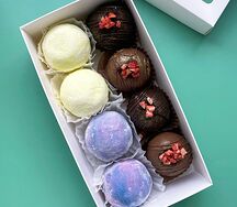 Набор моти Жасмин-лимон-личи, Ежевичный космос, картошки, S