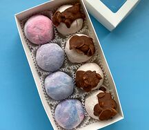 Моти Ежевичный космос, Арахис-шоколад-хлопья, S