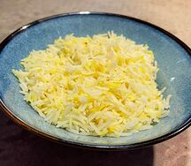 Рис отварной с шафраном