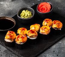 Ролл Мидии запеченные