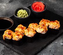 Ролл Окунь запеченный