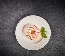 Пончик карамельный