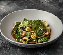 Салат Битые огурцы