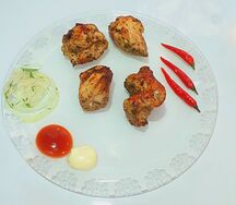 Шашлык из куриной грудки