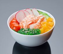 Поке с креветками