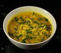 Суп куриная лапша