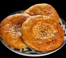 Лепешка с кунжутом