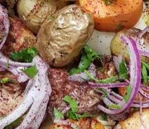 Жареная картошка с грибами