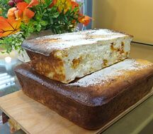 Запеканка творожная с курагой