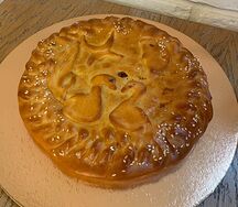 Пирог Курица с картошкой