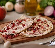 Кутабы с зеленью