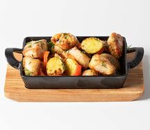 Запеченный картофель с мясом