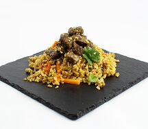 Плов с говядиной