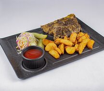 Ребра свиные запеченные BBQ