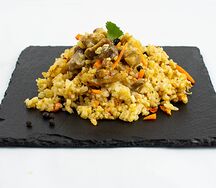 Плов с курицей