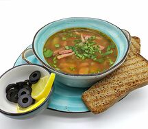 Солянка сборная мясная