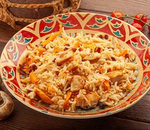 Плов из курицы по-грузински