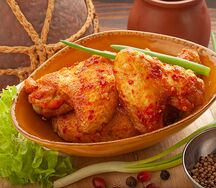 Шашлык из куриных крылышек