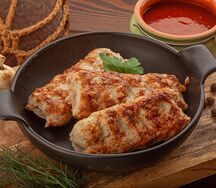 Люля-кебаб куриный с грибами