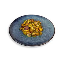 Жареный картофель с грибами