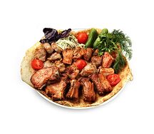 Ассорти шашлыка из свинины
